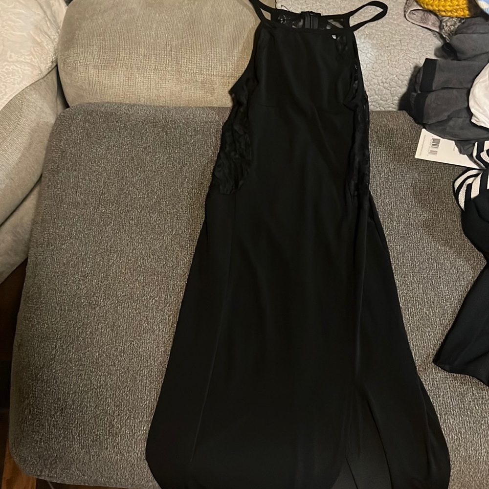 Black long dress